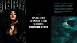 Hizmetler Motosiklet - HTML Açılış Sayfası