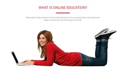 Online Programming Courses Single Page Website