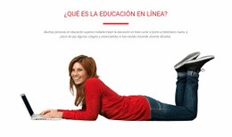 Maqueta De Sitio Web Gratuita Para Cursos De Programación Online