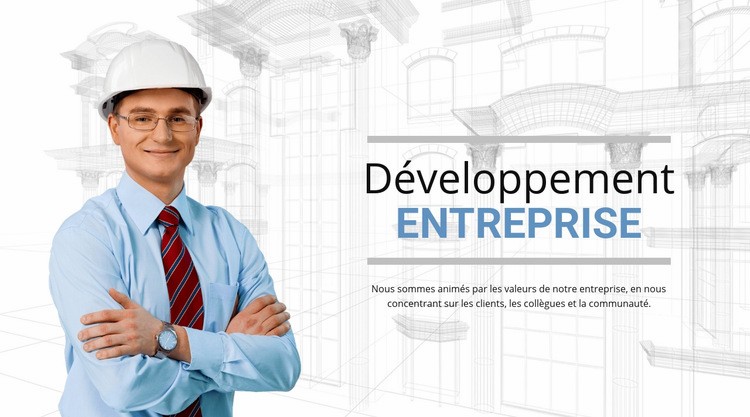 Entreprise de construction de développement Créateur de site Web HTML
