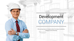 Development Building Company - Web Page Design