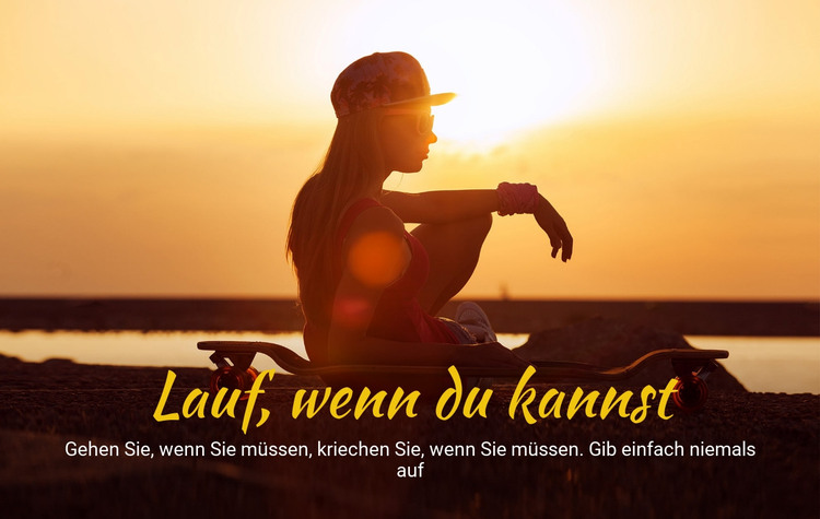 Laufende Herausforderungen 2021 HTML-Vorlage