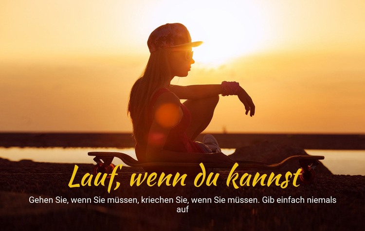 Laufende Herausforderungen 2021 HTML5-Vorlage