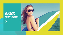 Magic Surf Camp Joomla Template 2024