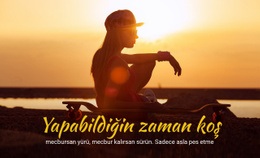 Koşu Zorlukları 2021 - Premium Şablon