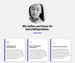 Kostenloses CSS-Layout Für Schnelle Geschäftslösungen