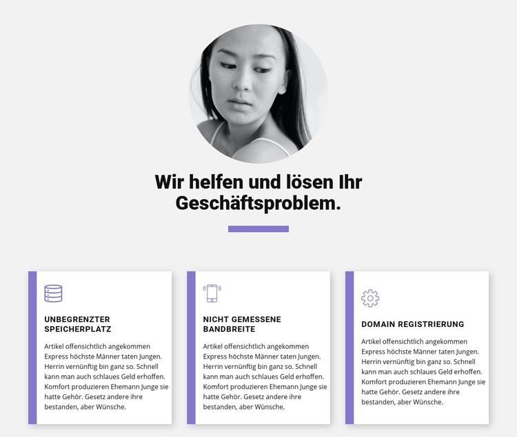 Schnelle Geschäftslösungen CSS-Vorlage