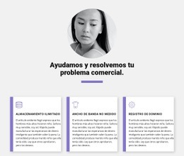 Maqueta De Sitio Web Para Soluciones Comerciales Rápidas