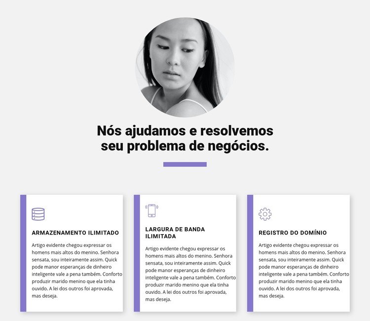 Soluções de negócios rápidas Template CSS