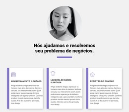 Soluções De Negócios Rápidas - Modelo HTML Responsivo