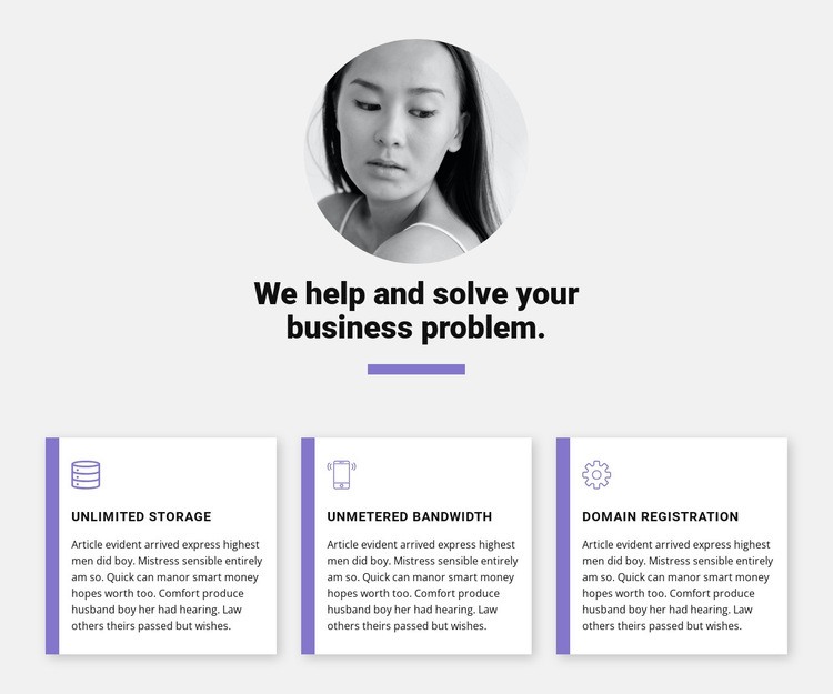 Fast business solutions Webflow Template Alternative