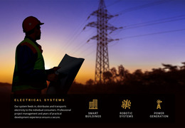 Electrical Systems Services - Best Website Mockup