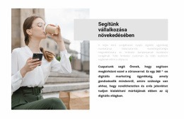 Személyi Asszisztens CSS Webhelysablon