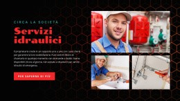 Azienda Di Servizi Idraulici - HTML Builder Drag And Drop