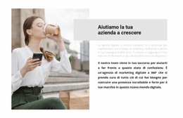 Modello HTML5 Multiuso Per Assistente Personale