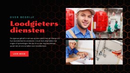 Bedrijf Voor Loodgietersdiensten - Landingspagina
