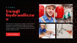 Firma Świadcząca Usługi Hydrauliczne – Niesamowita Makieta Witryny Internetowej