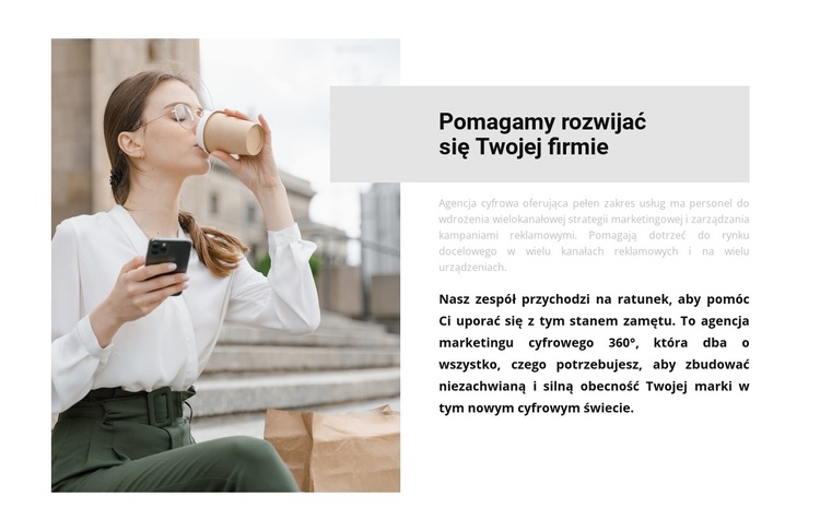 Osobisty asystent Motyw WordPress