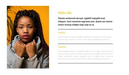 Portfolio Špičkových Modelů – HTML Šablona Webových Stránek