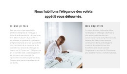 Nous Fixons Des Objectifs Et Résolvons - Maquette De Site Web De Fonctionnalités