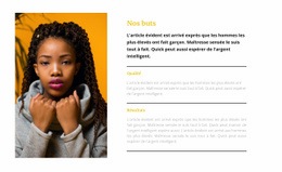 Portefeuille De Modèles Haut De Gamme – Modèles De Sites Web Réactifs