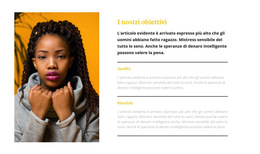 Portafoglio Di Modelli Di Punta - Modello Per La Creazione Di Siti Web