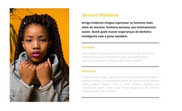 Portfólio De Modelo Top - Modelo HTML5 Pronto Para Usar