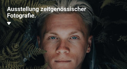 Ausstellung Exklusiver Fotografien - E-Commerce-Vorlage