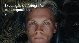 Exposição De Fotos Exclusivas - Modelo De Comércio Eletrônico