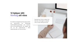 Expansionshjälp - Personlig Webbplatsmall