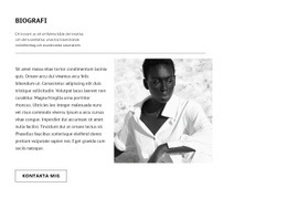 Gratis CSS För Biografi Om Toppmodell