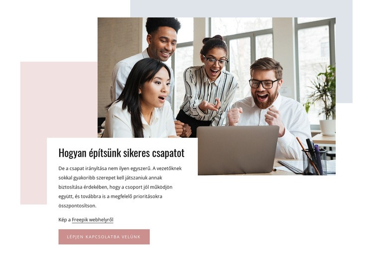 Hogyan építsünk sikeres csapatot WordPress Téma