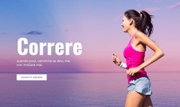 Correndo Alla Luce Del Giorno - Design HTML Page Online