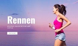 Hardlopen In Het Daglicht - Persoonlijk Sjabloon