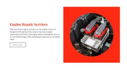 Engine Repair Services - Best CSS Template