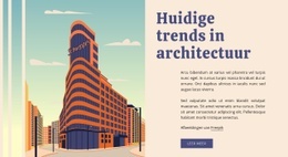 Huidige Trends In Architectuur - Mockup Voor Functionaliteit Website