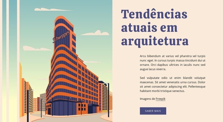 Tendências atuais em arquitetura Modelos de construtor de sites