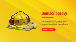 Ruční Práce A Malířské Služby Bootstrap Templates