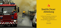 Fantastische HTML5-Vorlage Für Feuerwehr