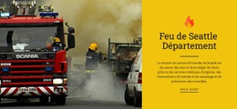 Conception Du Site Pour Pompiers