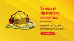 Modello Di Sito Per Handyperson E Servizi Di Pittura
