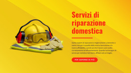 Handyperson E Servizi Di Pittura - Modello Joomla Personalizzato