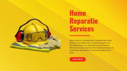 Handypersoneel En Schildersdiensten - HTML-Websitesjabloon