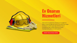 Tamirci Ve Boyama Hizmetleri - HTML Web Sitesi Şablonu
