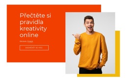 Pravidla Kreativity Online – Přizpůsobitelná Šablona