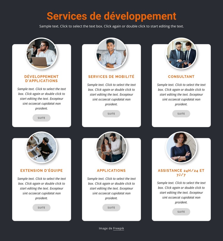 Développement mobile Conception de site Web