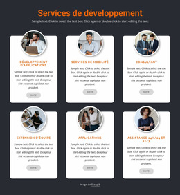 Développement Mobile - Modèle Joomla Personnalisé