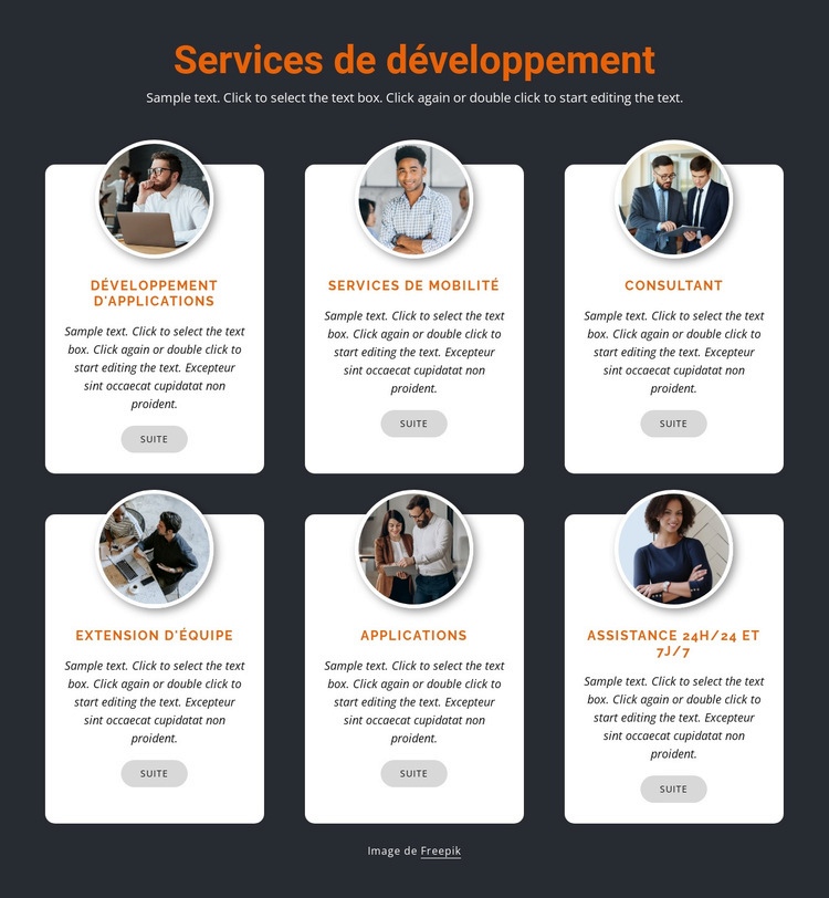 Développement mobile Modèle