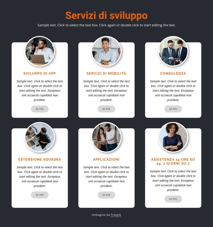 Sviluppo mobile Costruttore di siti web HTML