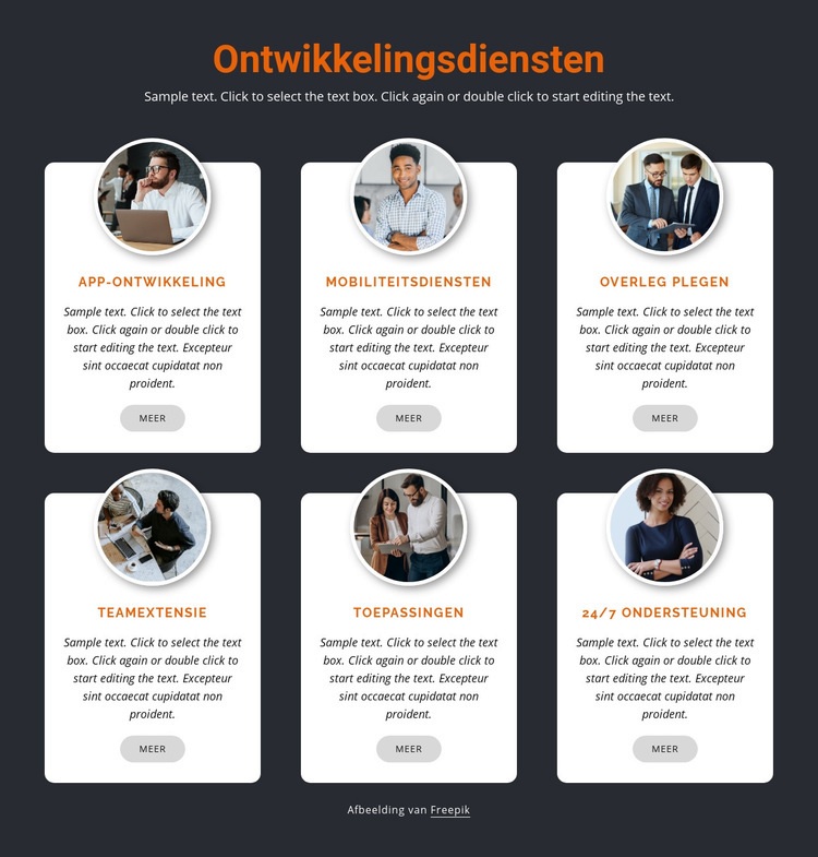 Mobiele ontwikkeling Html Website Builder